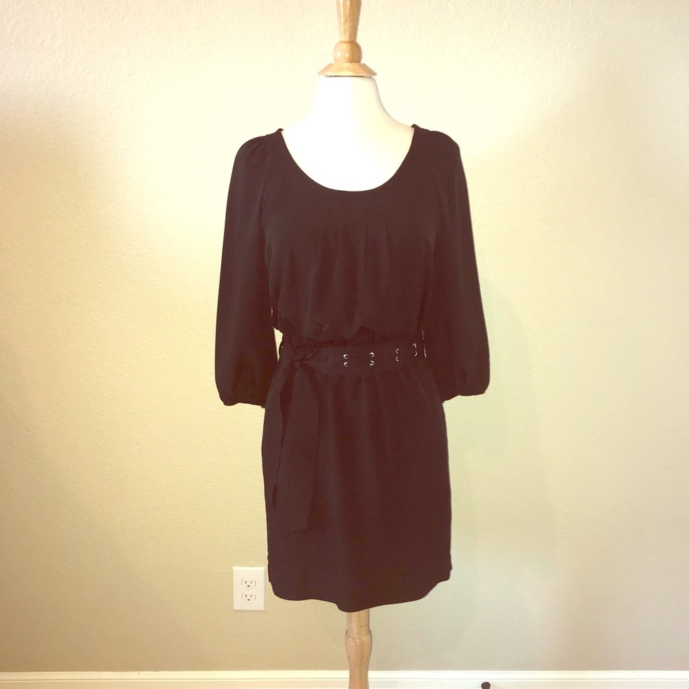 White House Black Market Scoop Neck Dress Size S